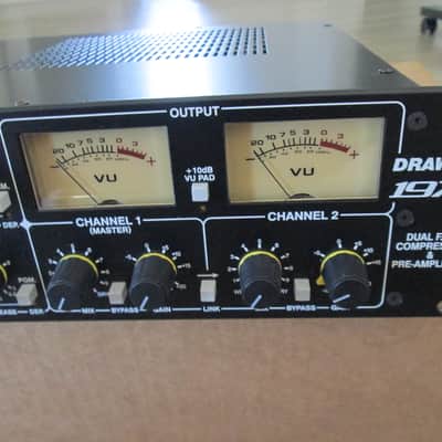 Drawmer 1970 Dual FET Compressor & Preamplifier 2020 - Present - Black image 3