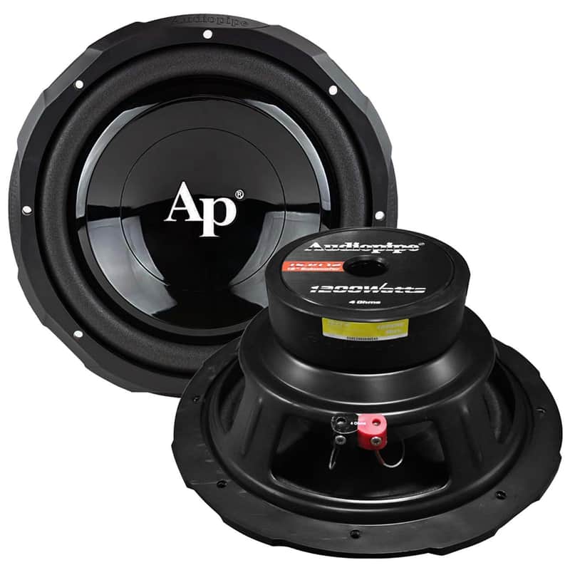 Audiopipe 12" Woofer with Infinite Baffle 600W RMS / 1200W Max Single - TS-PT12 image 1