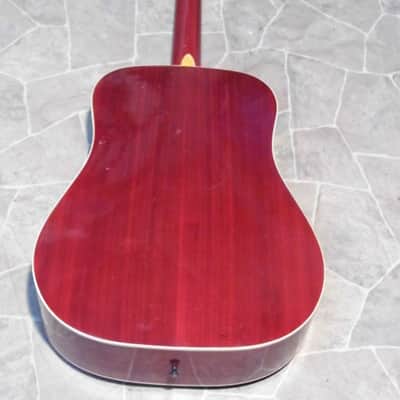 vintage CIMAR 370 12 string dreadnought Guitar pre Ibanez lawsuit miJ Japan 1970 image 2