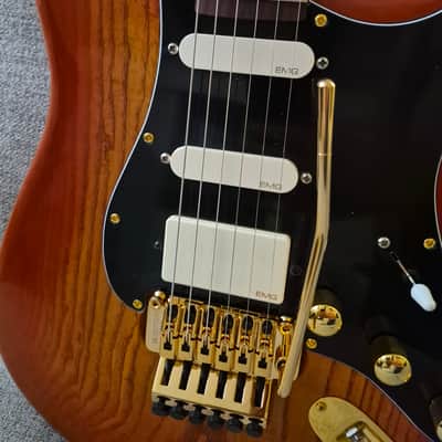 Partscaster Lukather style stratocaster guitar EMG SPC image 16