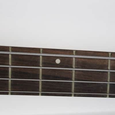 Early 2000's Silvertone Midnight Purple Indigo Jazz Bass J-Style Bass ~Rosewood Fretboard~ image 9