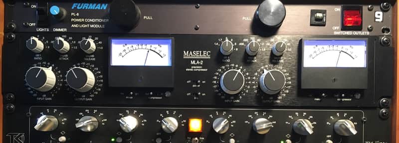 Maselec MLA-2 Stereo Mastering Compressor Limiter | Reverb