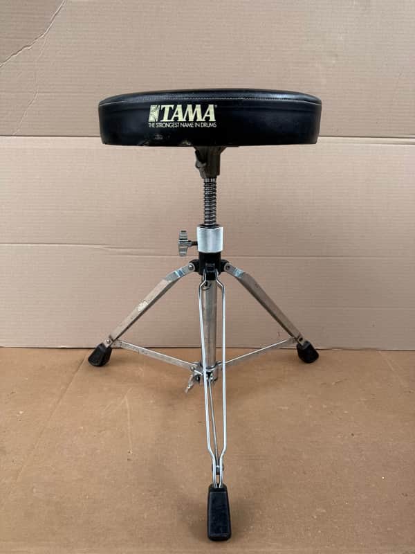 Tama Drum Throne Seat w/ DW Base & Hardware - Used - Good Condition - Adjustable Height image 1
