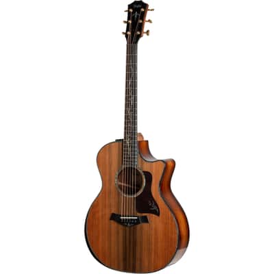 Taylor PS14ce Honduran Rosewood V-Class Acoustic Electric Guitar, Sinker Redwood image 4