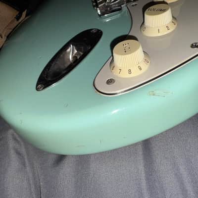 Fender 1962 Stratocaster Reissue ST62 1990 - Sonic Blue MIJ Fujigen image 13