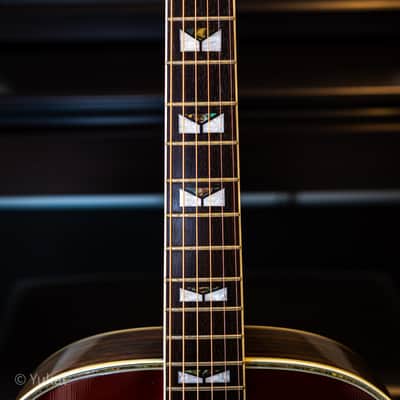 Gibson J-45 inspired Morris MG-60 Late 1970s - Made in Japan image 6