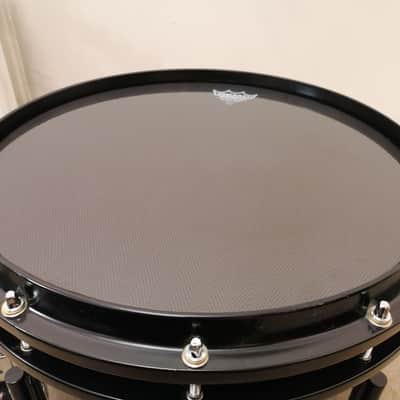 Dynasty 14"x12'' DFX Marching Snare (P01-DFX14) with stick bag and Dynasty Stand image 5