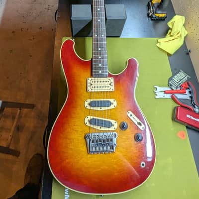 1983 - 1984 Ibanez RS505-CS Roadstar II Deluxe - Cherry Sunburst image 1