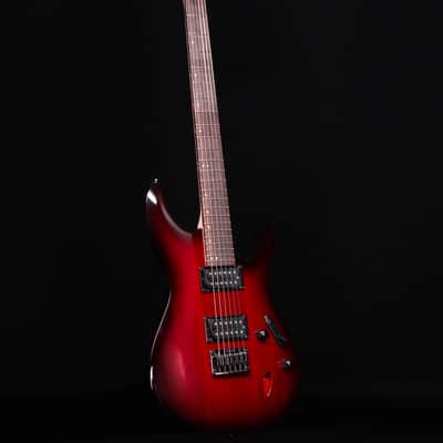 Ibanez S521 Electric Guitar, Blackberry Sunburst image 8