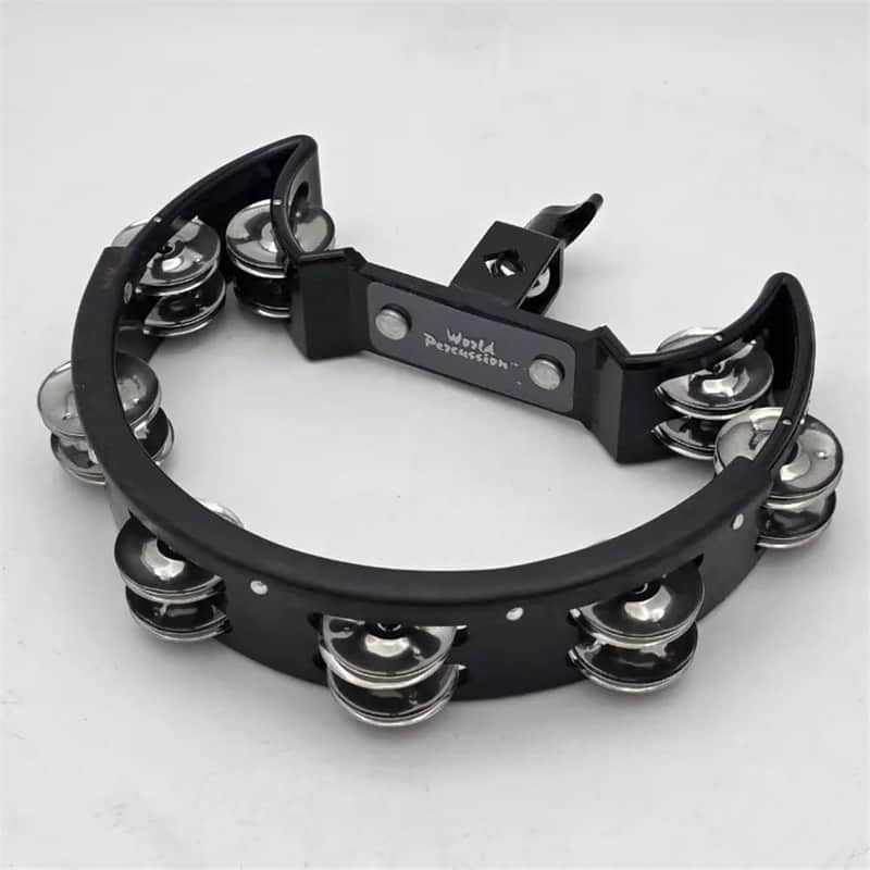 Used World Percussion Mountable Tambourine - Very Good image 1