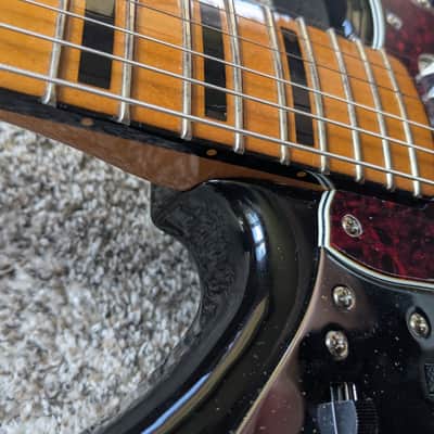 Fender Vintera II '70s Jaguar with Maple Fretboard 2023 - 2026 - Black image 12