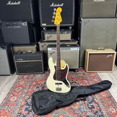 Fender '62 Reissue Jazz Bass JB-62 Vintage Series Olympic White - 2005 CIJ image 4