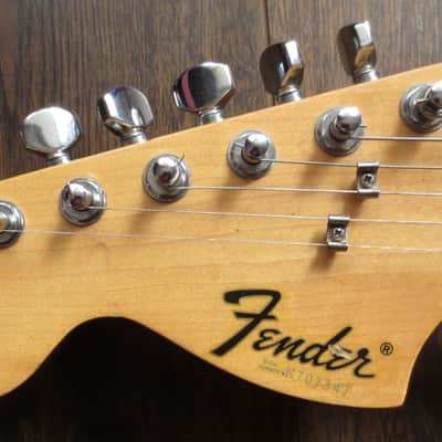 1987 Fender Stratocaster ST72 Seventies Reissue Electric Guitar Left Handed Japan image 4