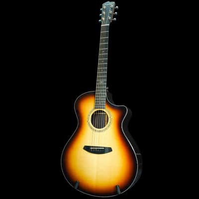 Breedlove Premier Concerto Burnt Amber CE Adirondack Spruce/Rosewood Acoustic Guitar image 4