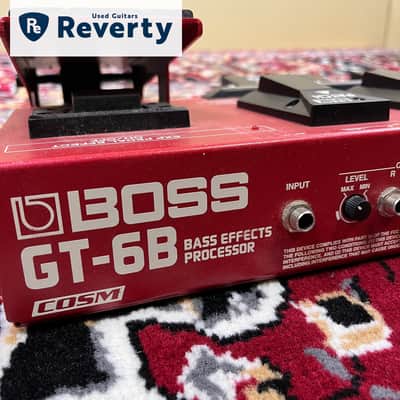 Boss GT-6B Bass Multi-Effects Processor Pedal with Power cable Used image 11