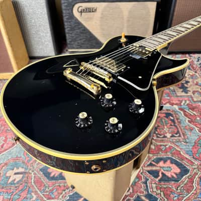 2000 Greco Les Paul Custom Style EG - Pompador Headstock image 5
