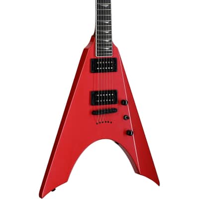 Kramer Nite-V Electric Guitar, (with Gig Bag), Crimson Red Metallic image 1