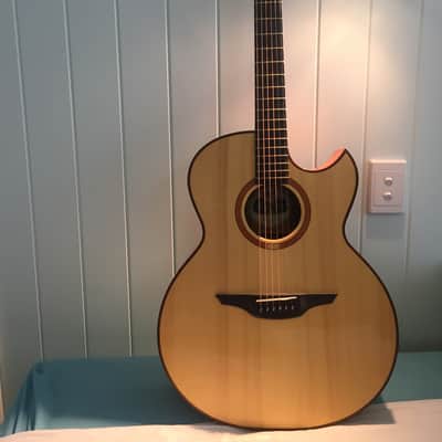 Brook Tavy 2015 Alpine spruce & English Yew acoustic guitar image 1
