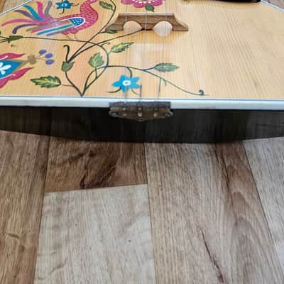 Balalayka Folk Instrument Hand Painted Flowers Balalaika 3 String image 7
