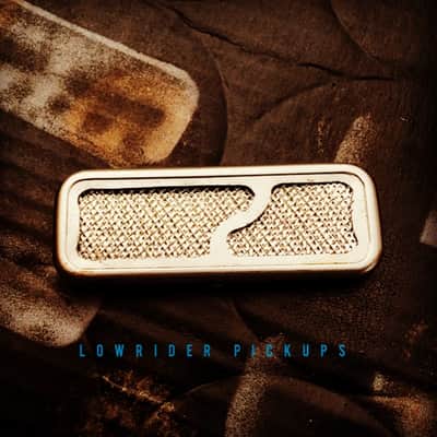 Lowrider Ultra Gold Foil Pickup Polished Steel image 9