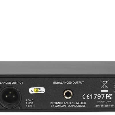 Samson Concert 88 16-Channel True-Diversity UHF Wireless Handheld Mic System - D Band (638-662 MHz) image 4