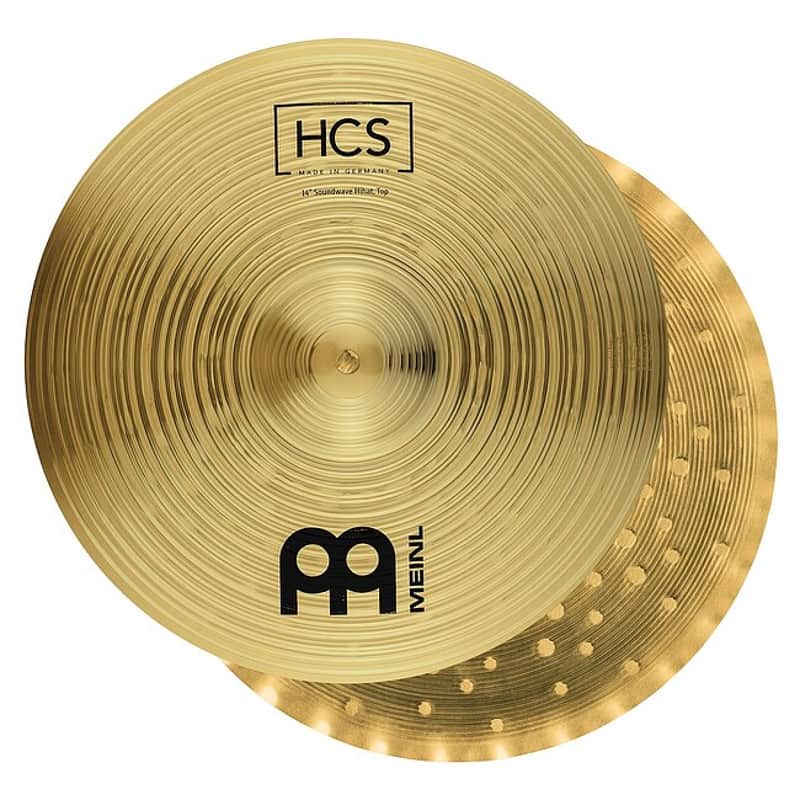 MEINL HCS14SWH HCS Soundwave Hihat Becken 14 Zoll image 1