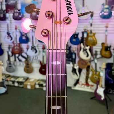 Yamaha BB5000-A 5 String Bass Neck Thru, Active Electronics, Cream White - Pre Owned image 13
