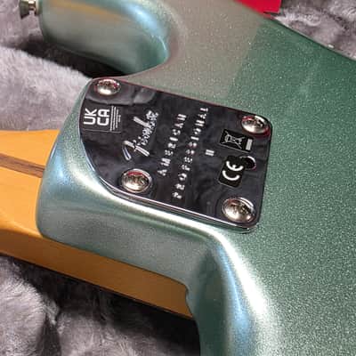 Fender American Professional II Stratocaster BRAND NEW Surf Green Metallic Pearl Rosewood USA Strat Guitar image 13