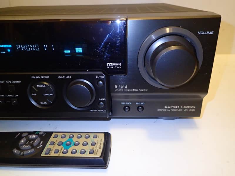 Aiwa AV-D58 Super T-Bass 5.1Ch 500W AV Receiver HiFi Stereo