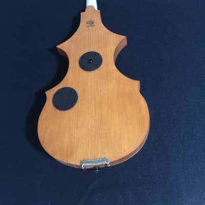 4/4 Violin + leigh + handmade+fretted+electric / semi acoustic. image 2