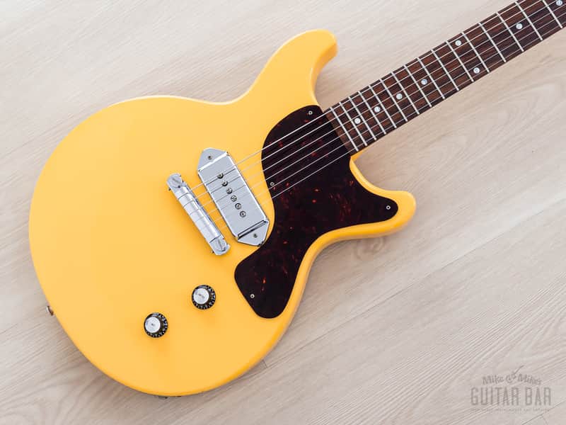 2002 Gibson Prototype One-Off Les Paul Junior Contour Double Cut TV Yellow w/ Case, COA image 1