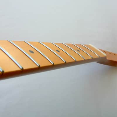 NEW* 1-Piece /Telecaster 21 JUMBO Frets/Medium to Chunky C Neck Contour /Vintage Tint /Guitar Neck - SATIN NITRO Finish. Fits Fender/ Warmoth TELE image 4