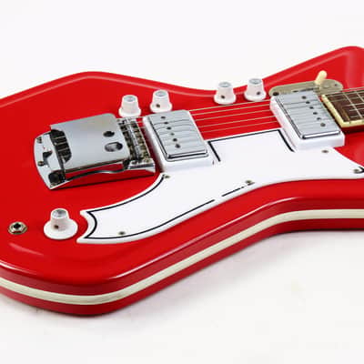 1960s Airline National Res-o-Glass JB Hutto Red Guitar Valco Supro Jack White Stripes image 18