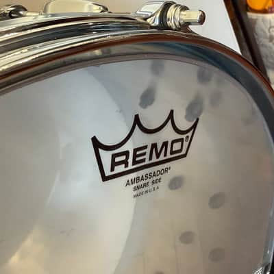 Tama LU1465 6.5x14" Lars Ulrich Signature Snare Drum - Diamond Plate Steel image 17