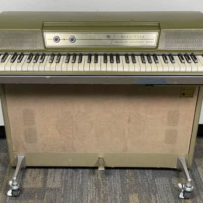 Wurlitzer 214VA Avocado Green Electric Piano image 1