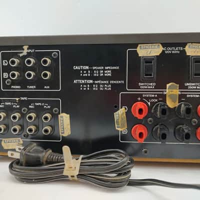 Sansui A-80 Stereo Integrated DC Servo Amplifier - 1980 image 6