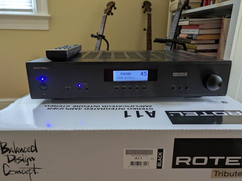 Rotel A11 Tribute 2026 Black