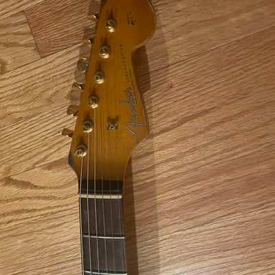 SRV #1 Wife Tribute Guitar Stevie Ray Vaughan Relic Stratocaster Aged Strat MJT 3-tone Sunburst image 5