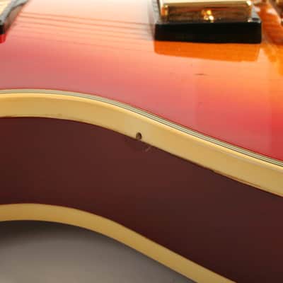 1981 Gibson Les Paul Custom Cherry Sunburst Left Handed 81171001 image 16