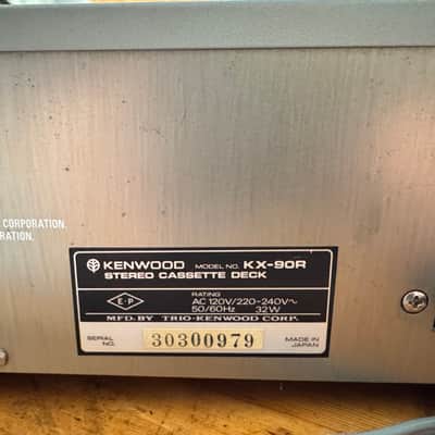 Kenwood KX-90R Stereo Cassette Deck - Silver image 8