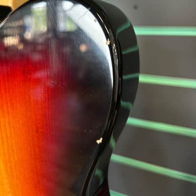 Fender FSR American Vintage '72 Tele Thinline 3-Colour Sunburst 2014 Electric Guitar image 16