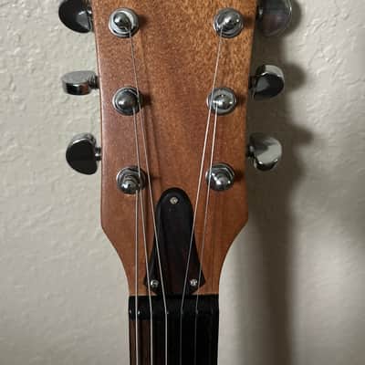 Mahogany Double Cut DC LP Junior Jr. - Gibson Pickup and Grover Tuners image 5