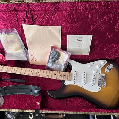 Fender American Vintage '56 Stratocaster 2010s - Sunburst image 4