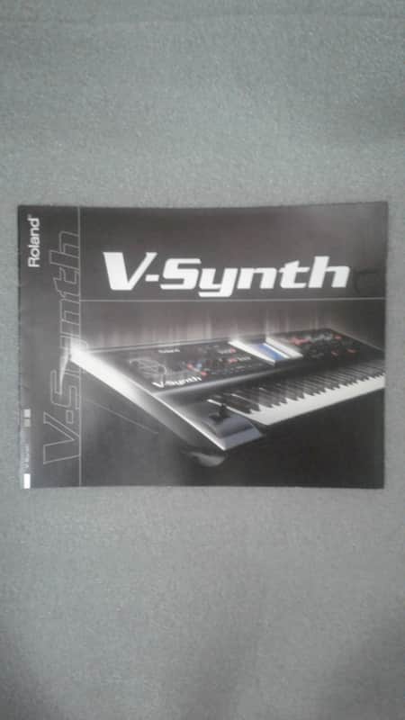 Roland V-synth original product release brochure image 1