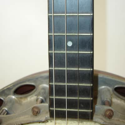 Vintage 30's Gretsch Model A Tenor Banjo w/ Case image 7