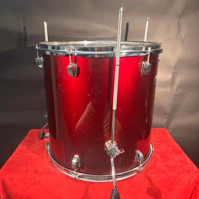 Ludwig Accent Combo 5 Piece Drum Set - Wine Red image 9