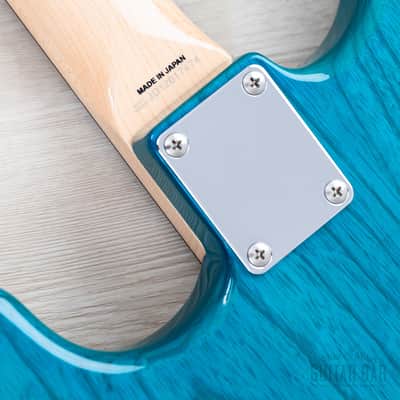 2012 Fender '62 Stratocaster ST62/ASH/MH Transparent Blue + Headstock, Near-Mint, Japan MIJ image 15