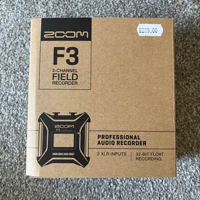 Zoom F3 Compact Field Recorder 2022 - Present - Black image 4