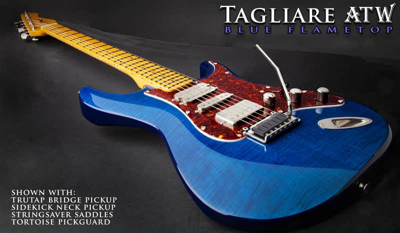 Dean Zelinsky Tagliare ATW - Blue Flametop image 1