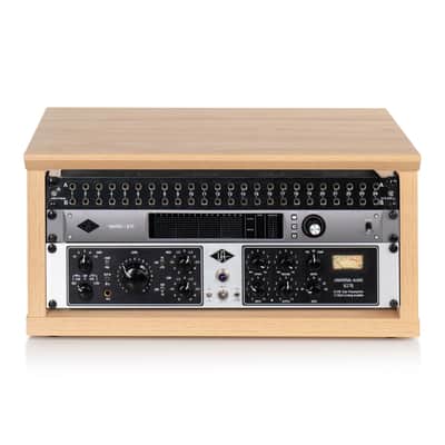 Gator Elite Furniture Series 4U Desktop Studio Rack - Natural Maple Matte Finish image 2